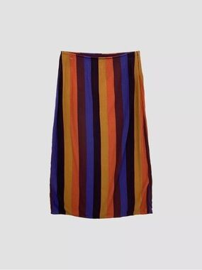 American Eagle multi stripe long skirt